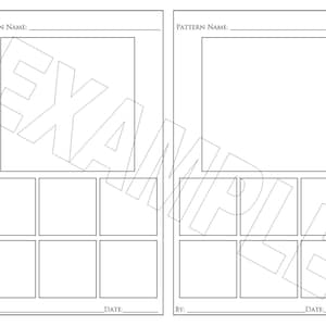 Zentangle Pattern Keeper voor Step Outs (geen raster)