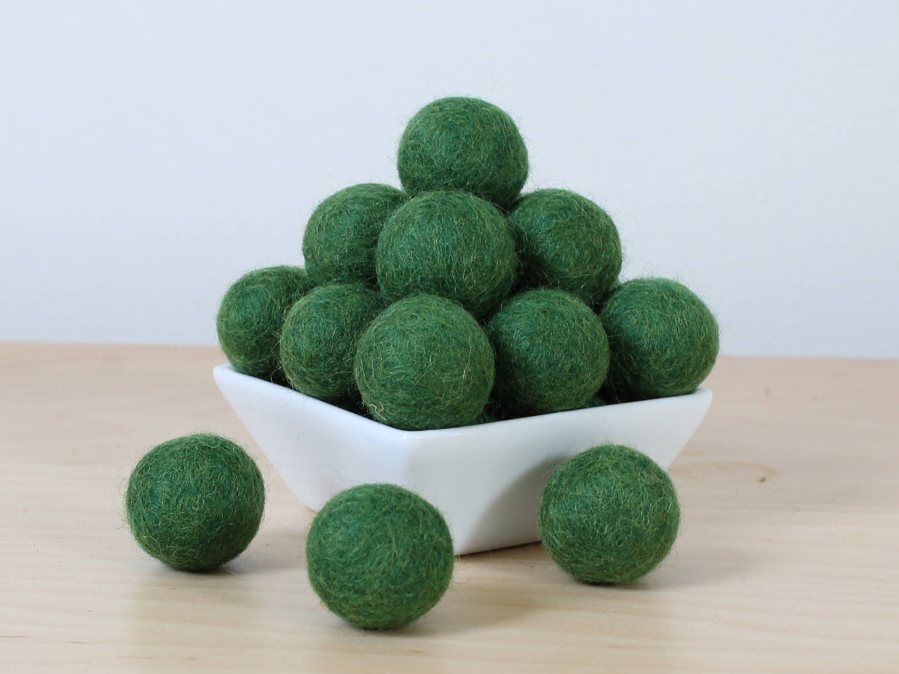 Wool felt ~ Olive Green