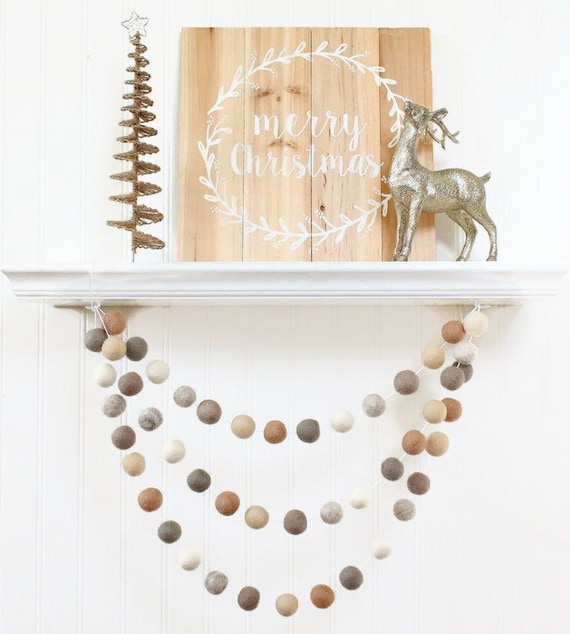 Pom pom cheap garland nursery