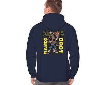 Crash Bandicoot Retro Skate Graphic Tee & Hoodie