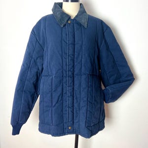 Walls Blizzard-Pruf ネイビー コーデュロイジャケット Walls Blizzard Pruf - Etsy