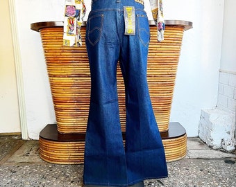 1970s Deadstock Lee Rider Bootcut Jeans - Size 29 X 32 - Etsy