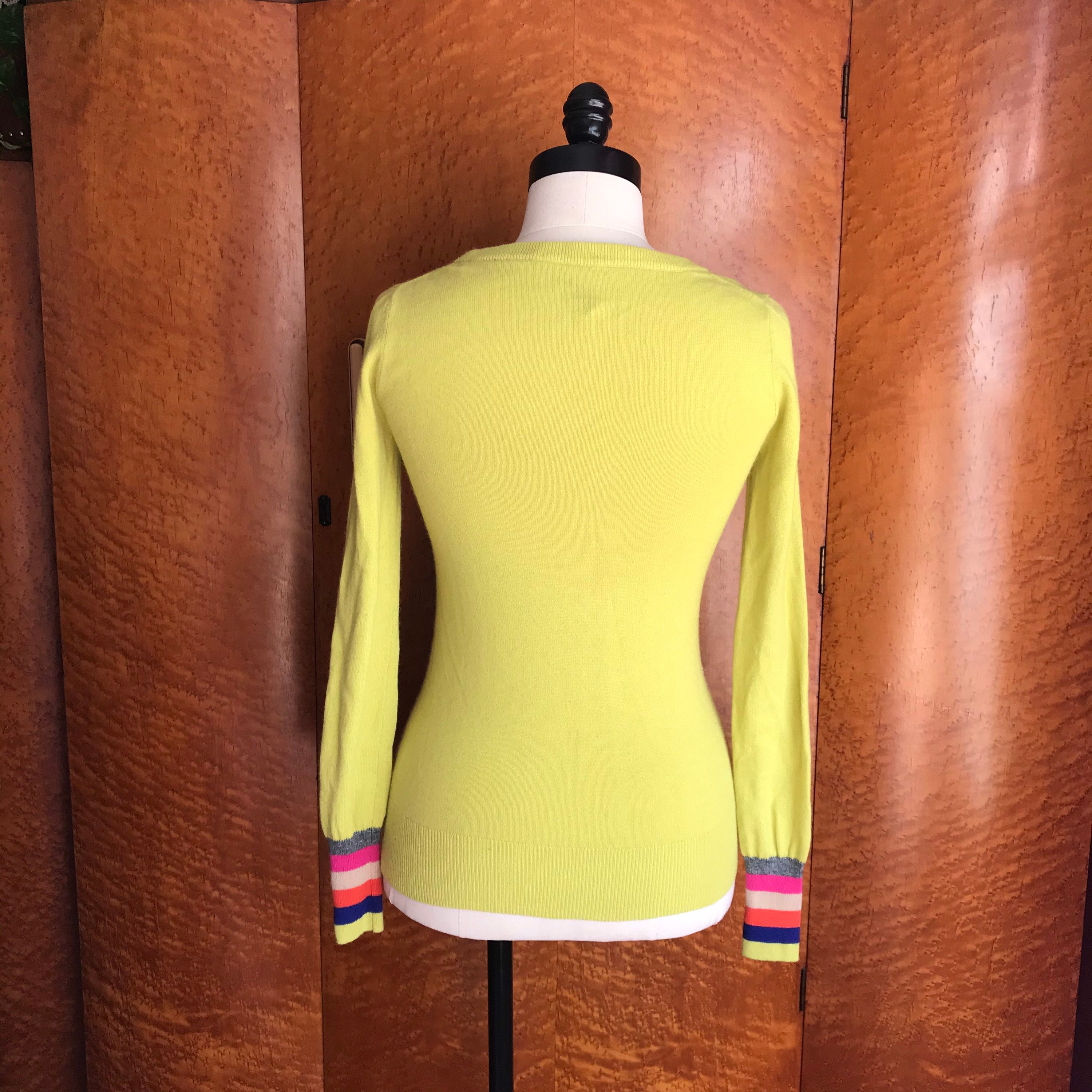 TRINA TURK Cashmere \u0026 Silk Striped 