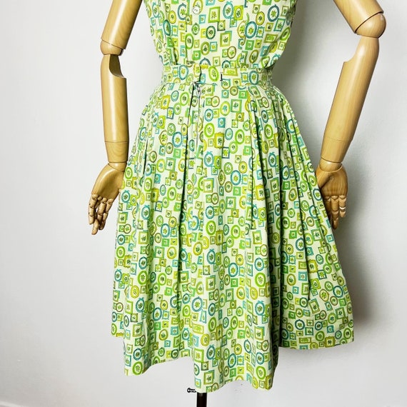 NOVELTY PRINT 1950’s 50s 1960’s 60s Vintage Mint … - image 6