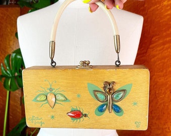 Enid Collins Purse / Vintage Enid Collins Purse / Carriage Purse