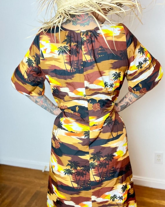 ROYAL HAWAIIAN 70’s 70s Vintage Retro Slinky Poly… - image 10