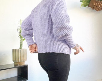 POET MUTTON SLEEVES 1980s 80s 40s Style Vintage Ribbed POET MUTTON SLEEVES 1980s 80s 40s Style Vintage Ribbed