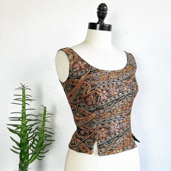 Multi Metallic Lurex Top main image 0
