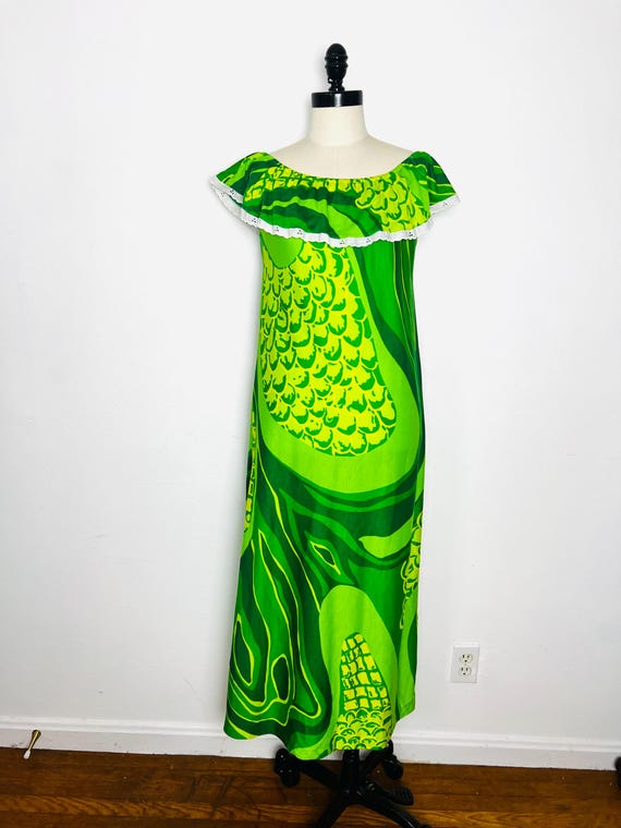 attitudes by renee maxi dress Como Jersey Godet Sunset / M Japanese Ukiyo-E Cherry Blossoms bottle girl outfits Vibrant prints and flattering Size:18 UK | L/XL