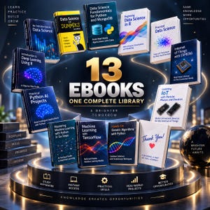 Bibliothèque ultime en science des données et IA | Python, ML, Deep Learning, R, TensorFlow (13 livres numériques) image 2