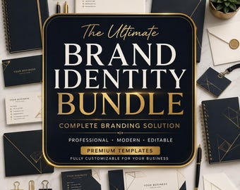 Modern Business Card Templates Bundle | Editable AI, EPS, PDF Stationery Kit