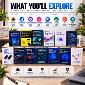 Bibliothèque ultime en science des données et IA | Python, ML, Deep Learning, R, TensorFlow (13 livres numériques) image 15