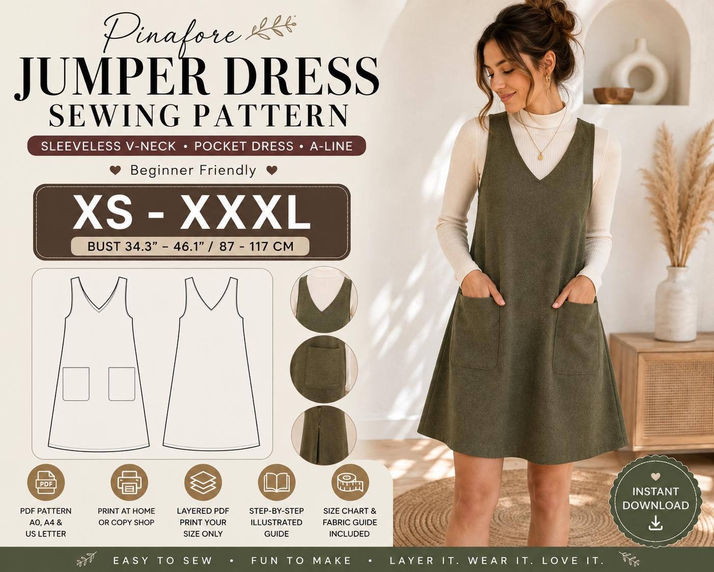 ladies pinafore dress pattern uk template free pinafore dress pattern for adults