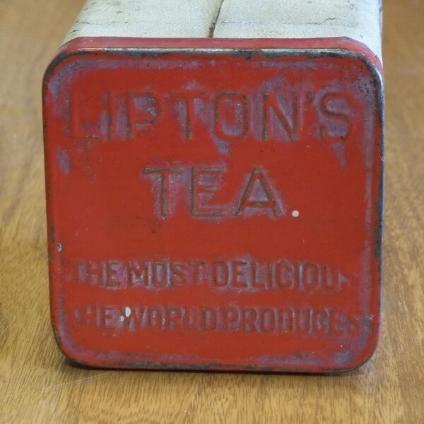 Vintage Lipton Tea Tin