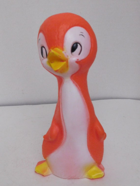 penguin squeaky toy