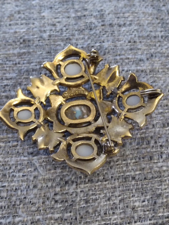 Vintage Sarah Coventry Brooch Pendant Pin - image 2