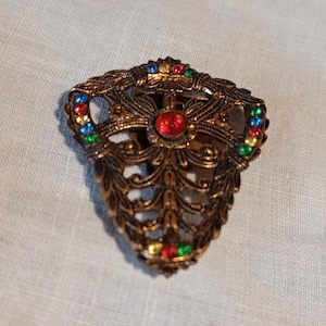 Vintage Art Deco Dress Clip