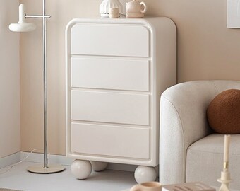 Sleek White Dresser: A Touch of Modern Elegance