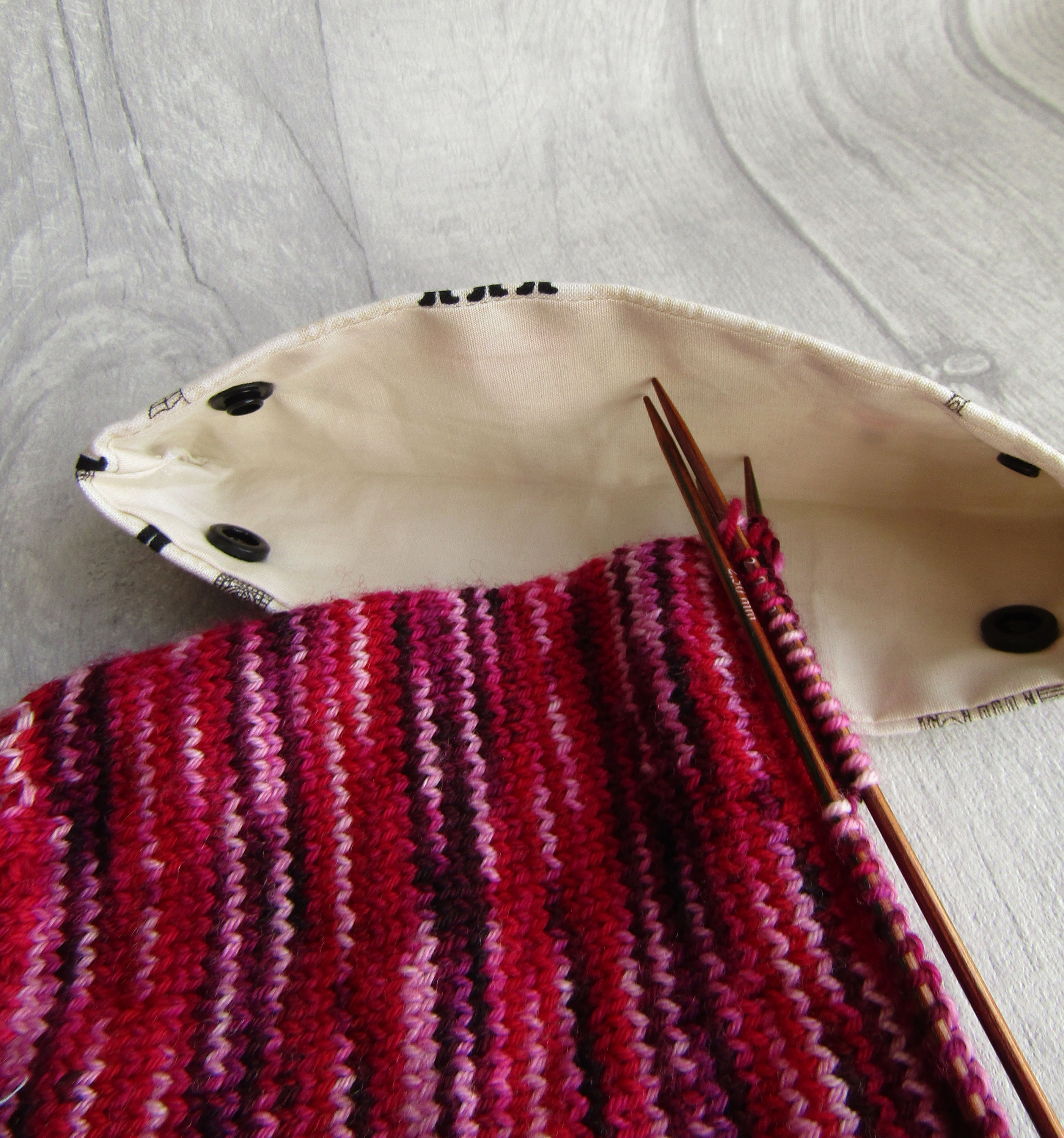 London 6 Inch DPN Knitting Needle Holder. Stitch Keeper Etsy UK