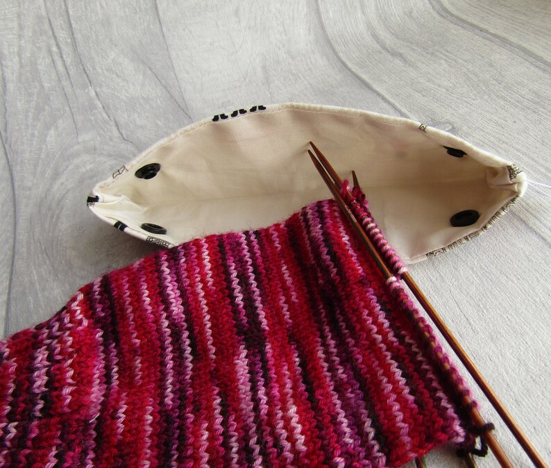 London 6 Inch DPN Knitting Needle Holder. Stitch Keeper Etsy UK