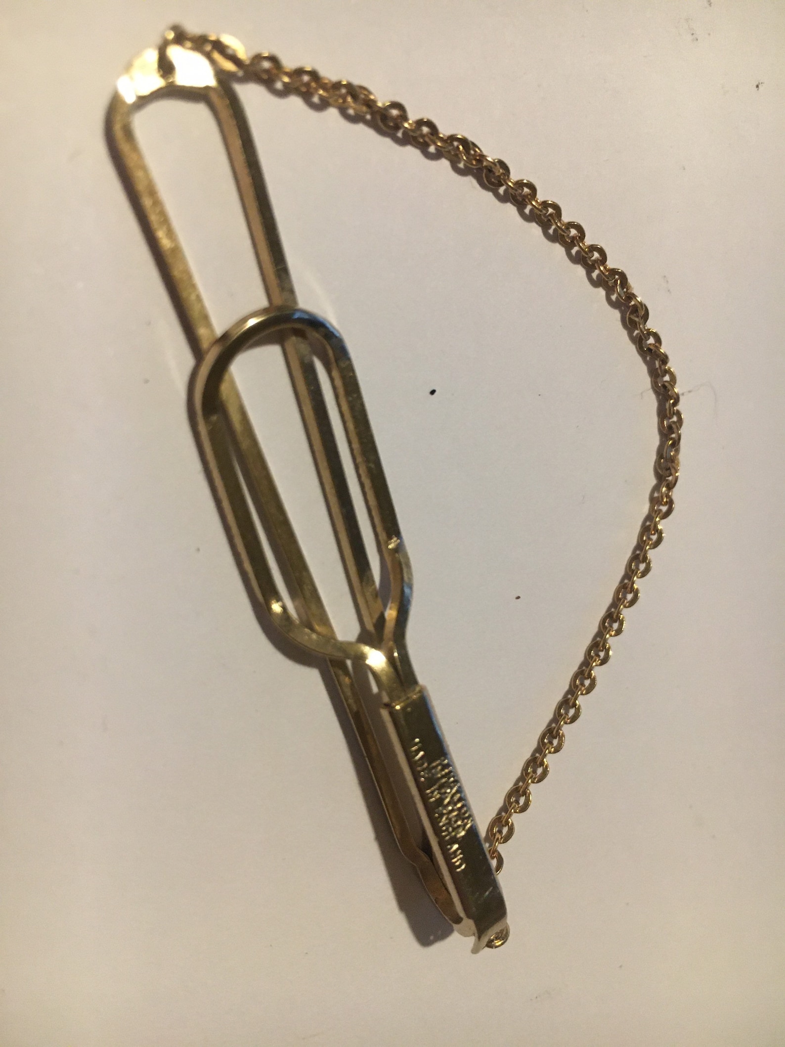 stratton imitation tie clip