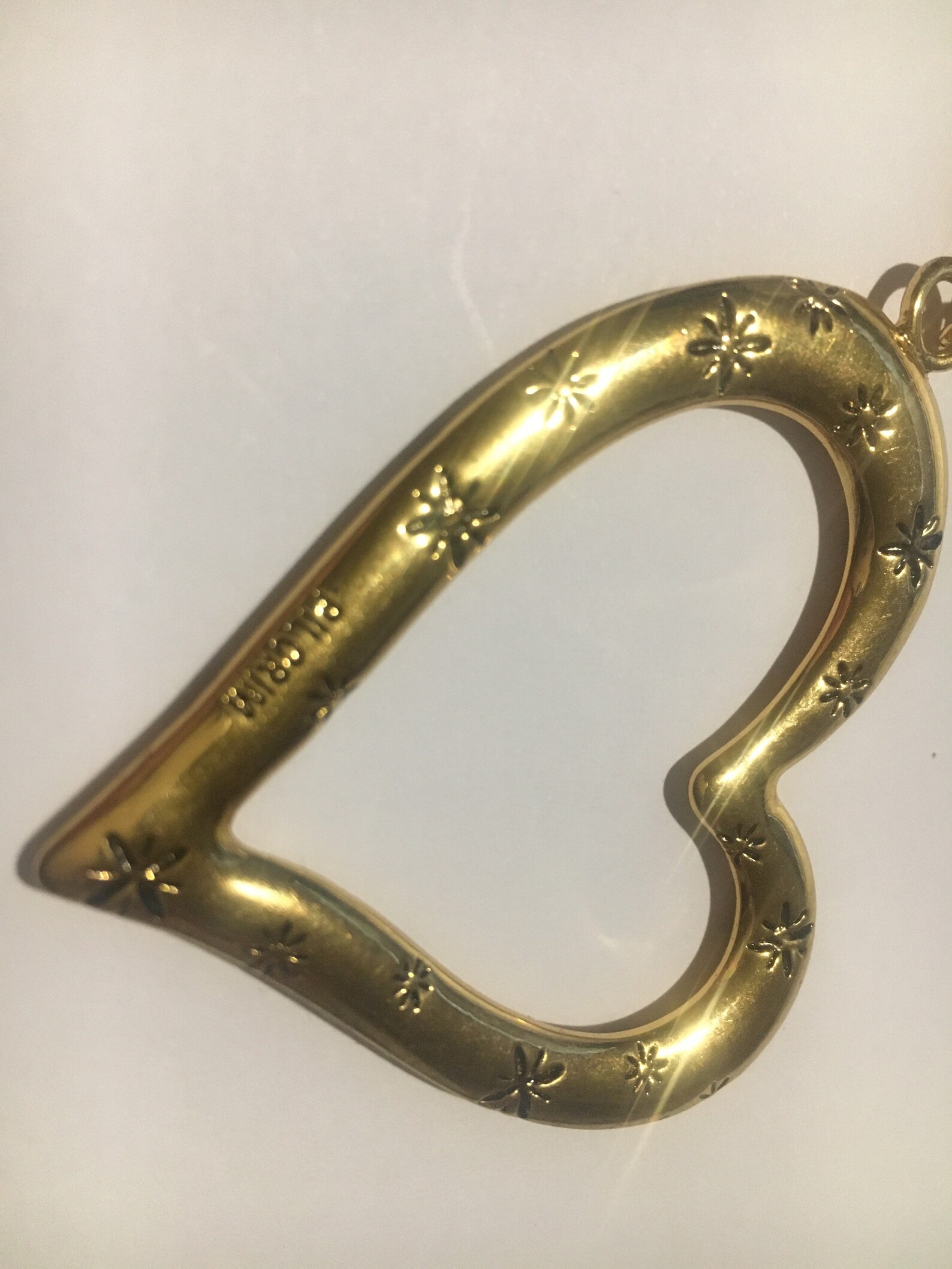Pilgrim Danish Design Jewellery Large Clip on Heart Charm. Etsy UK