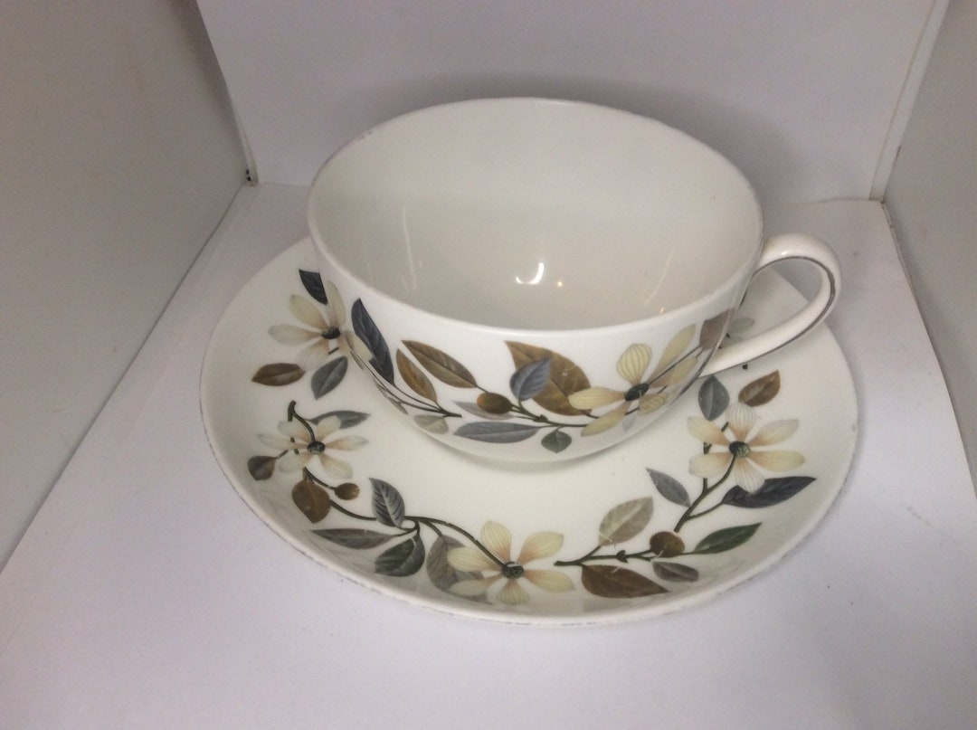 Vintage Wedgwood Tea Cup and Saucer beaconsfield Pattern. Etsy