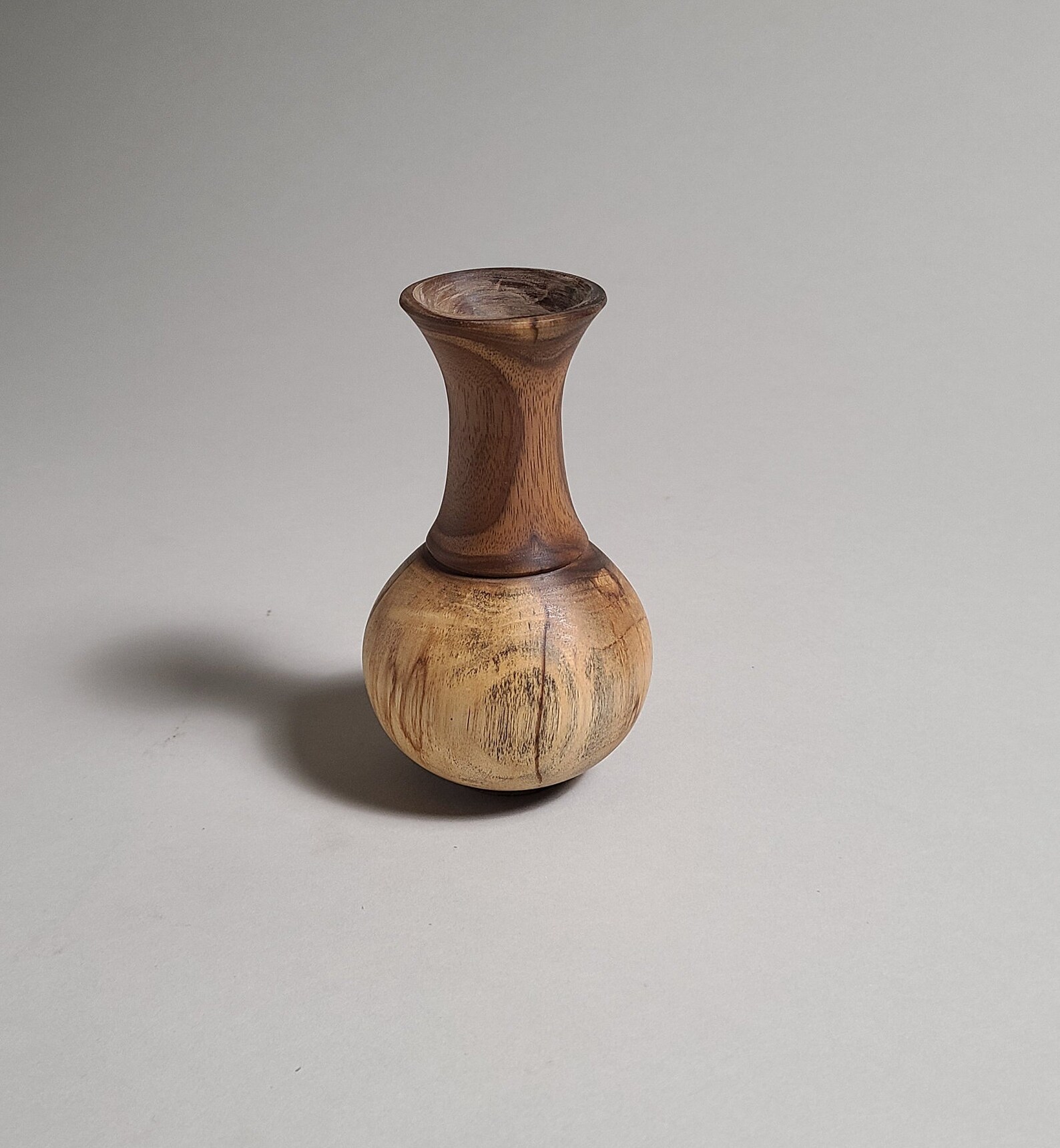 Small Wooden Vase Traditional Style Wooden Vase Wood Vase Etsy