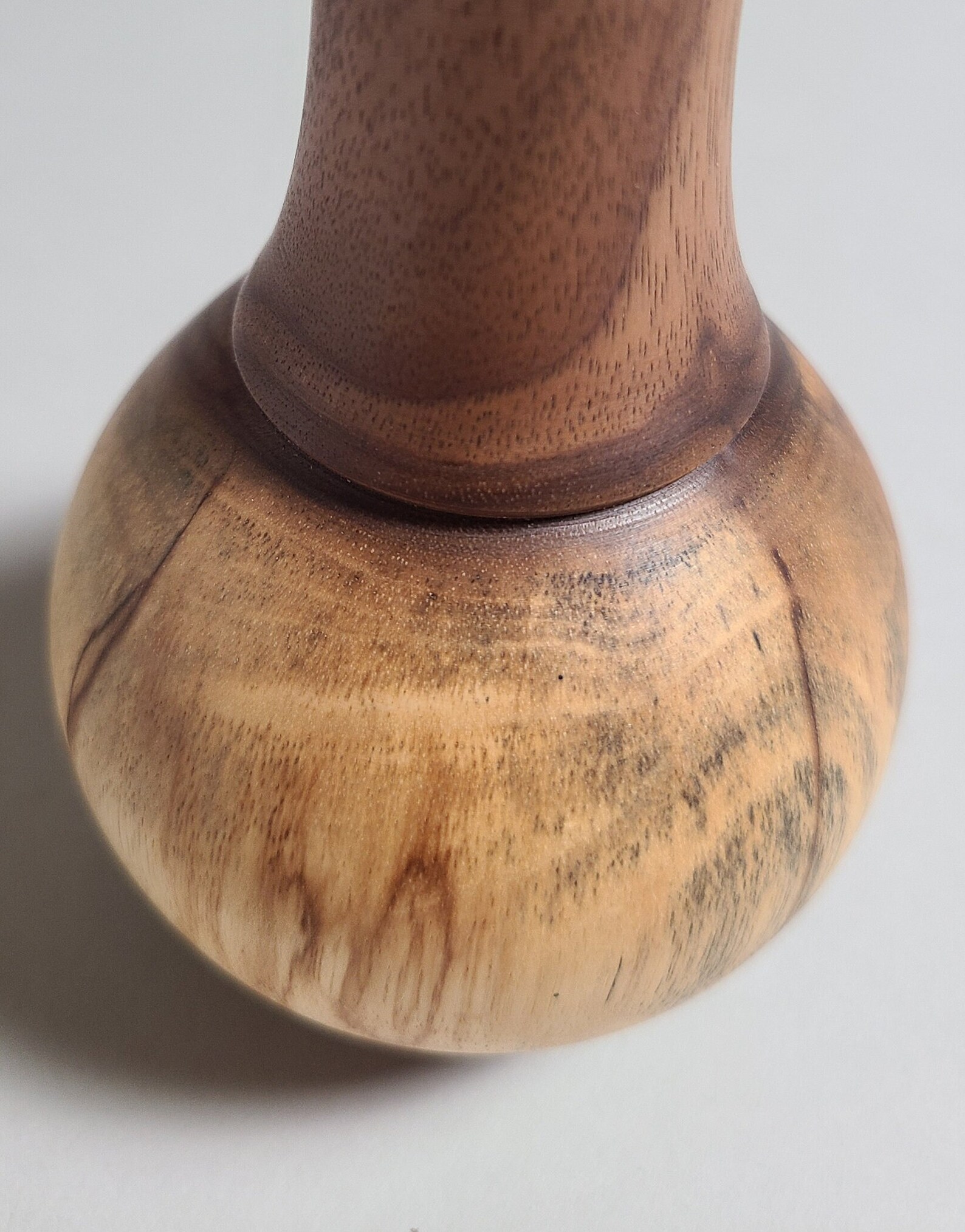 Small Wooden Vase Traditional Style Wooden Vase Wood Vase Etsy