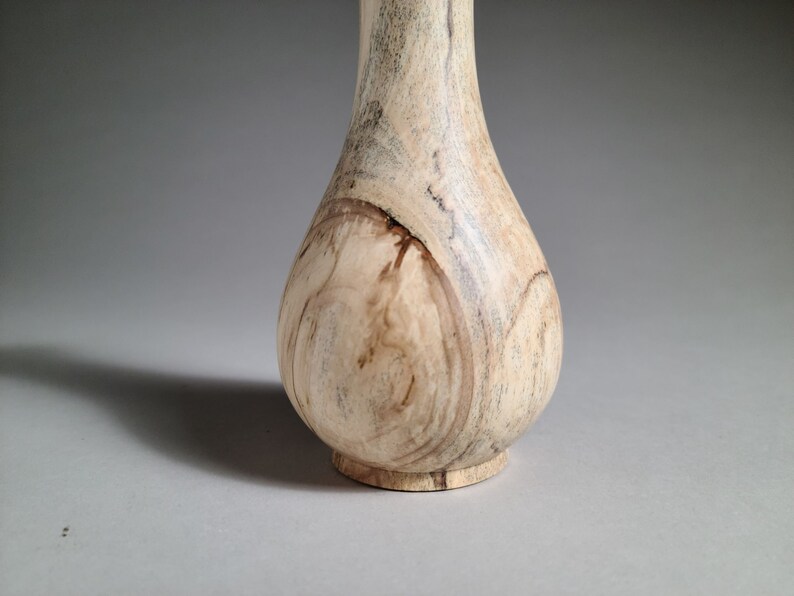 Small Wooden Vase Traditional Style Wooden Vase Wood Vase Etsy