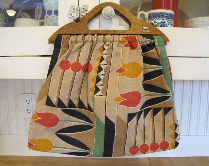 1940s Knitting Bag Sewing Bag Knitting Bag1940s Cloth Etsy