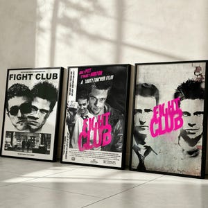 Fight club poster - Etsy 日本