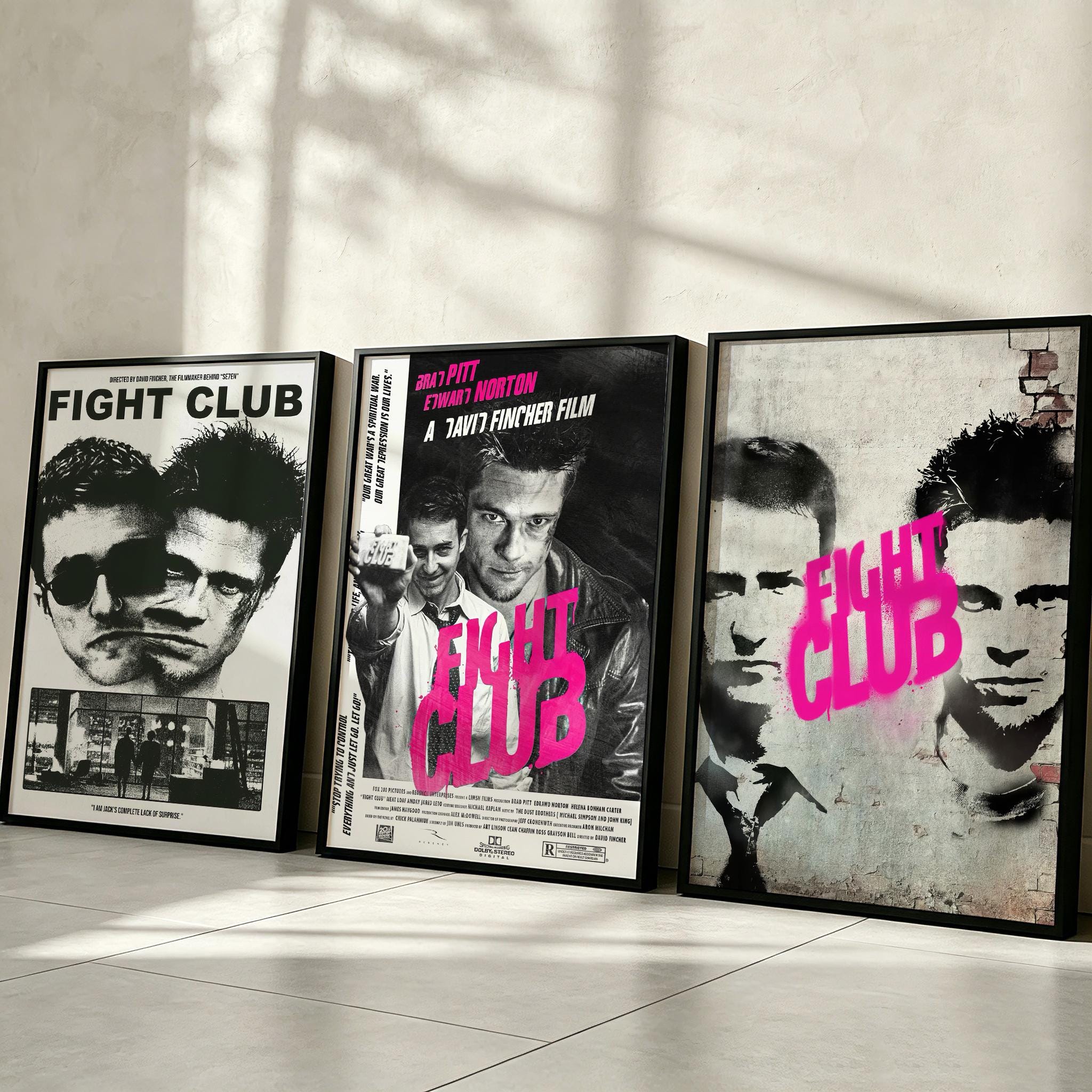 Fight club poster - Etsy 日本