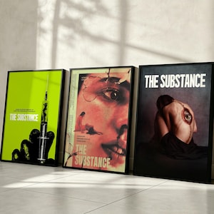 The substance poster - Etsy 日本