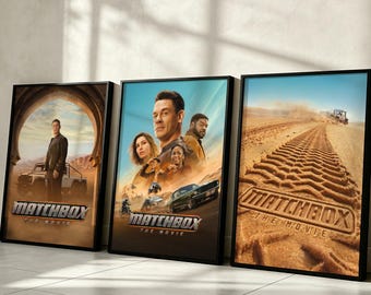 Matchbox the Movie Movie posters, wall decor, canvas prints, room decorations, exquisite gifts, vintage posters, unframed art.