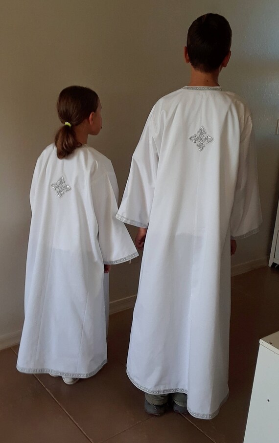 orthodox baptismal gown