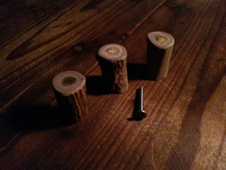 Deer Antler Knob Knobs Pulls Shed Deer for Doors Etsy