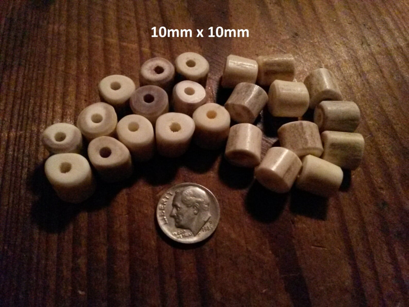 10x10mm Antler Beads Premium Real Deer Antler Jewelry Etsy