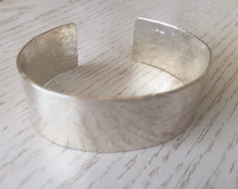 Solid Sterling Silver Cuff Bracelet