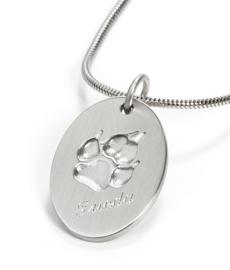 Echte Hundepfote Pfotenabdruck Tierschmuck Andenken Etsy