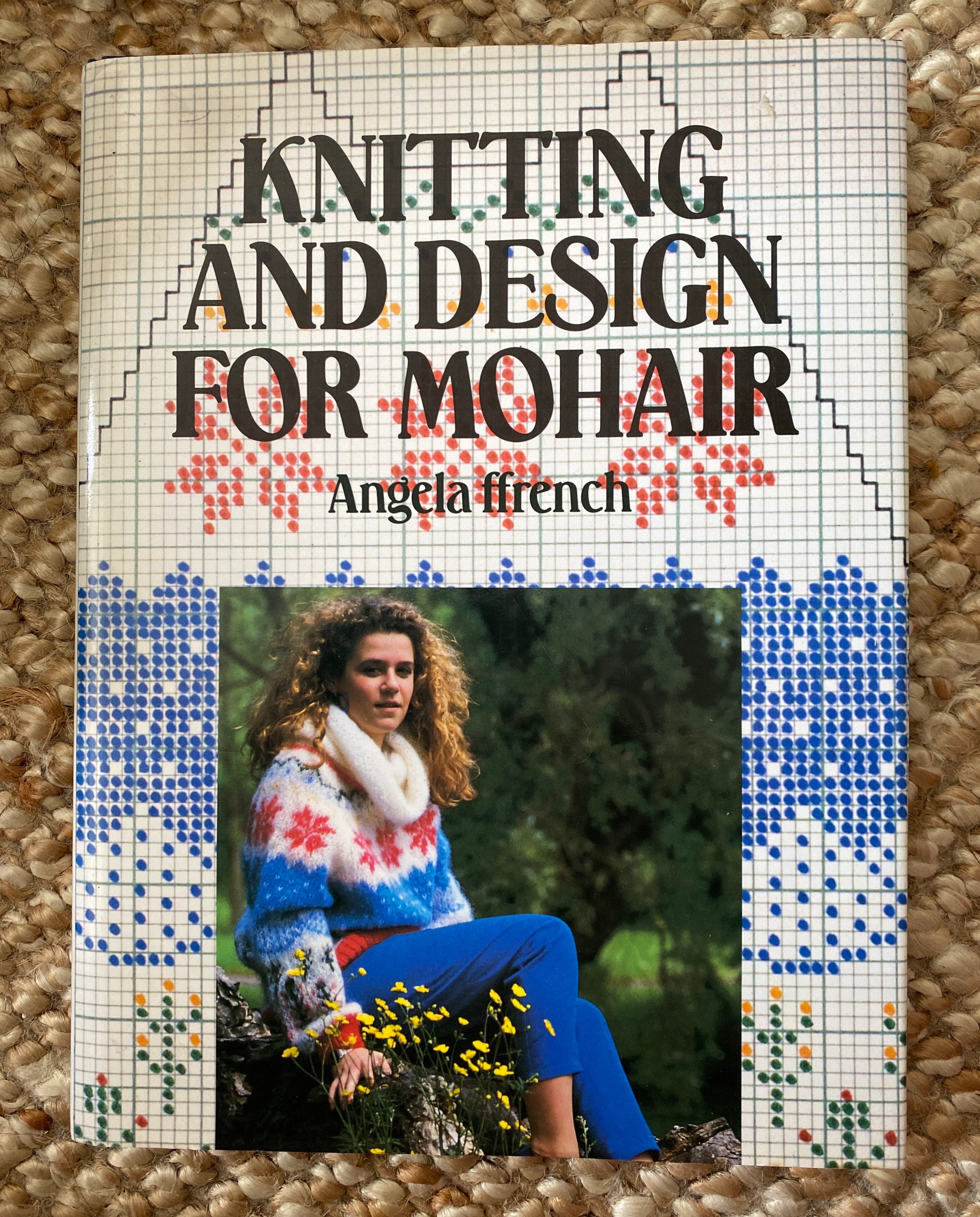 Knitting and Design for Mohair by Angela Ffrench 80s Vintage - Etsy