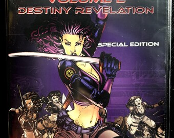 Omega 1 Motion Comic DVD; Hacker War Sci-Fi Action: Destiny Revelation, Edycja Specjalna