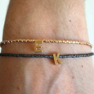 Gold Buchstaben Armband, Freundschaftsarmband, Buchstaben Armband, Initial Armband, Buchstaben Armband, Buchstaben Armband, Namensarmband
