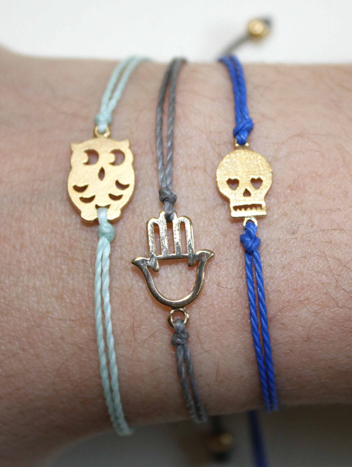 Good Luck Bracelet Hamsa Bracelet Protection From the Evil Etsy