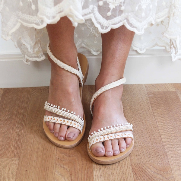 boho bridal shoes