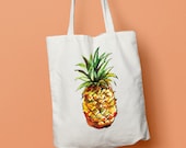 Feeling Fruity Pineapple tote bag