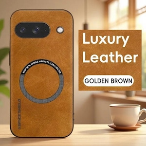 Retro Leather Magnetic Phone Case for Google Pixel 10a 9a 5G | Protective Cover