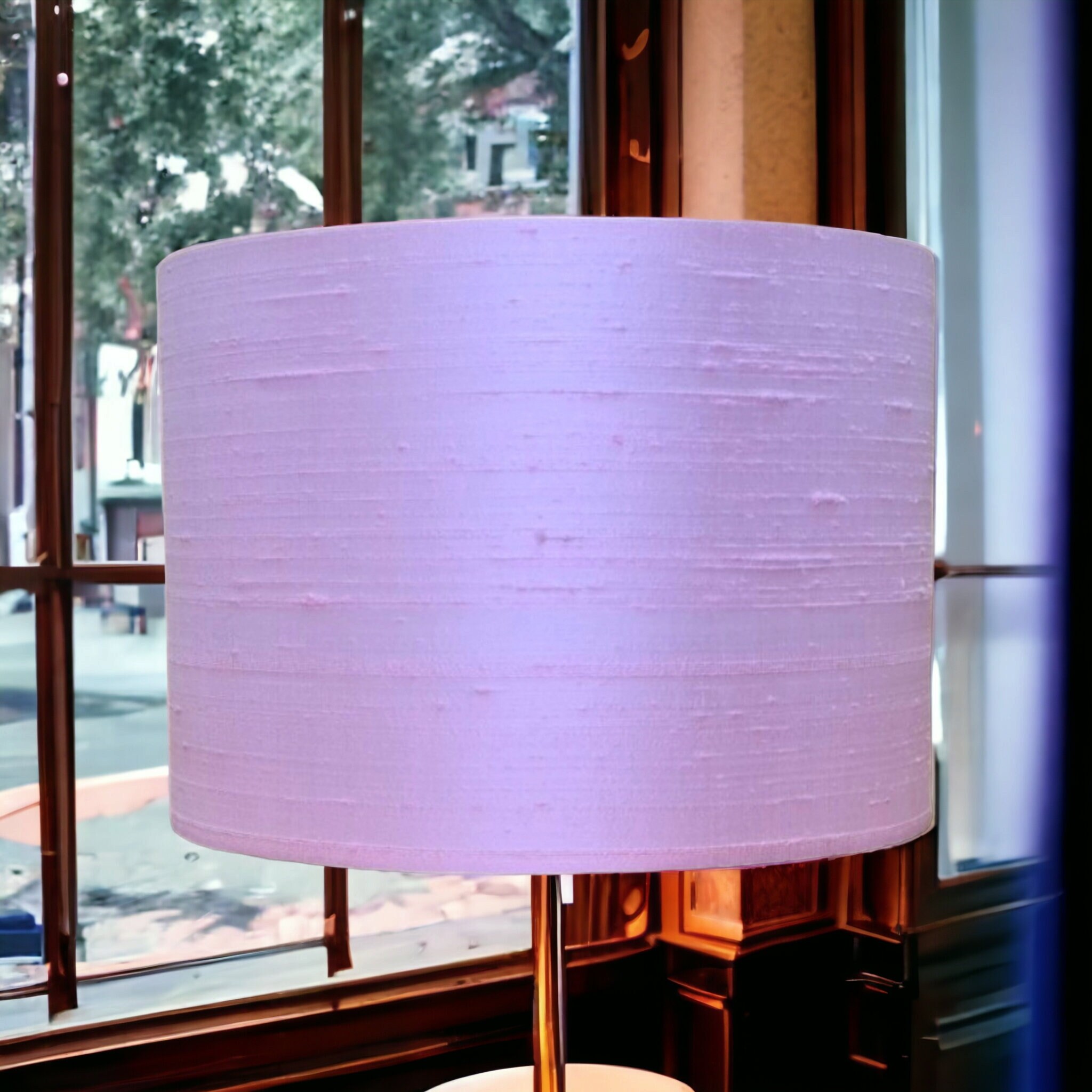 Blush pink lampshade 2024 for table lamp