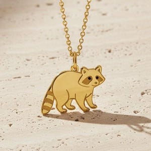 Ciondolo Procione In Argento 925 &ndash; Fatto A Mano &ndash; Gioiello Vintage Unico &ndash; Made In China