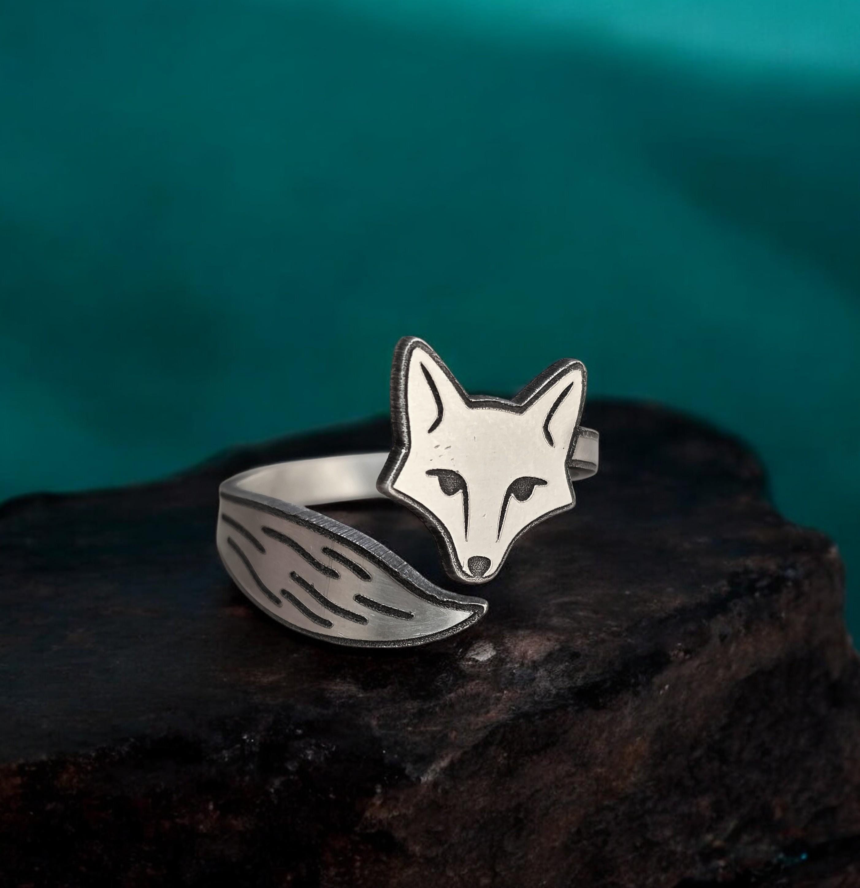 Anillo Circonita Anillo Ajustable Cola De Zorro Plata 925 - Aurora Tears Con Circonitas DR0132W Anillo Cola Zorro